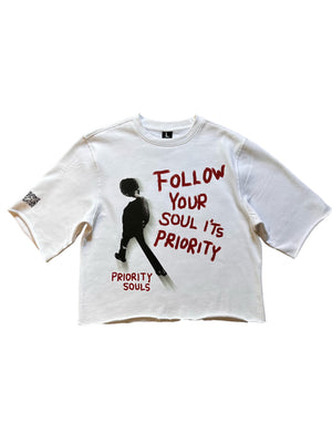 Comfort Color Crop T Shirt - Priority Souls