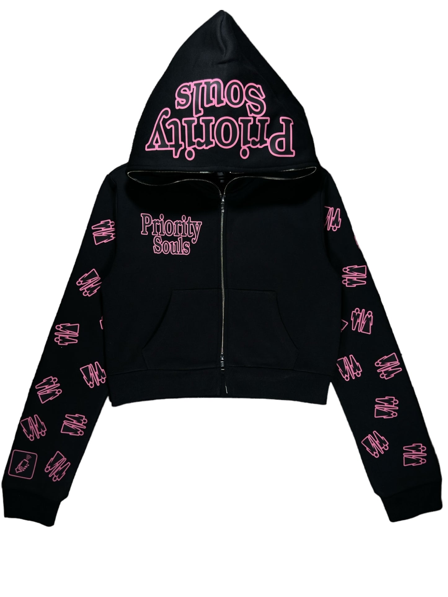 Buy Essential Black Hoodie For Girls - Priority Souls